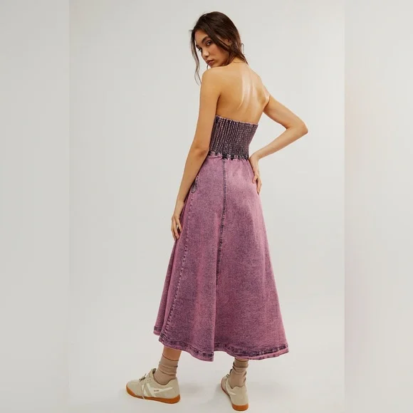 Free People Malibu Midi Dress - Picture 3 of 6